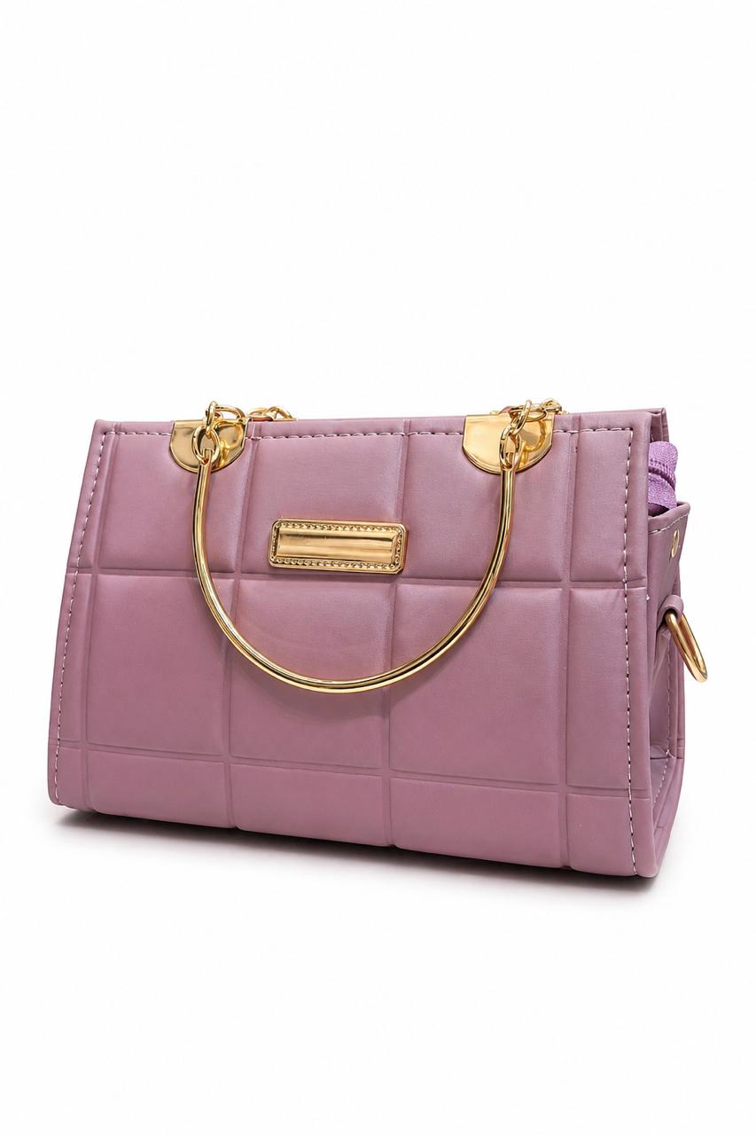 Premium Stylish Grey Top Handle Purse