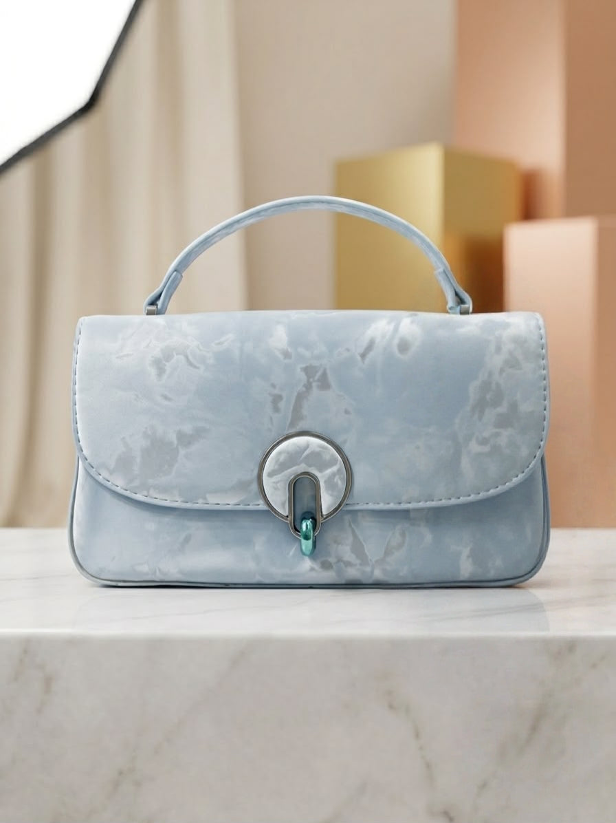 Top-Handle Bag – Stylish Textured Shoulder Bag for Women