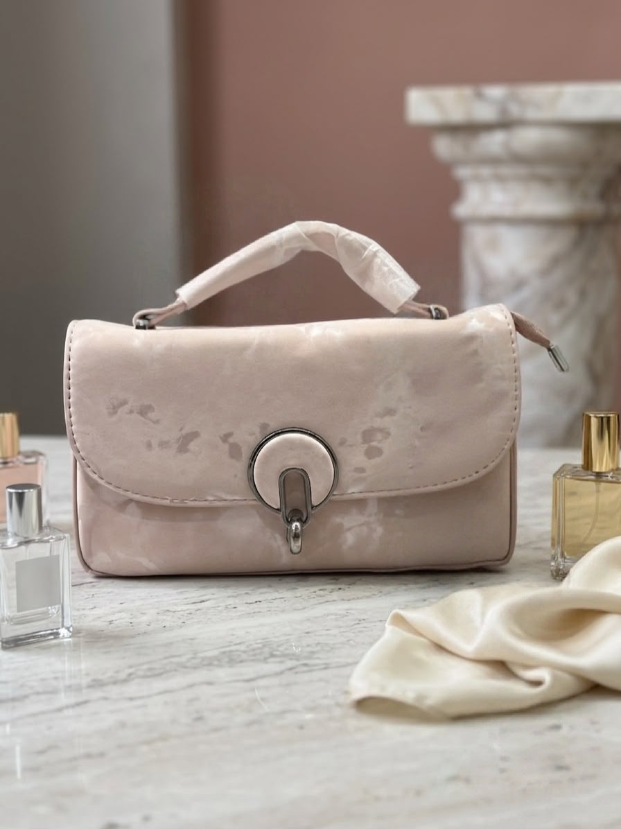 Top-Handle Bag – Stylish Textured Shoulder Bag for Women